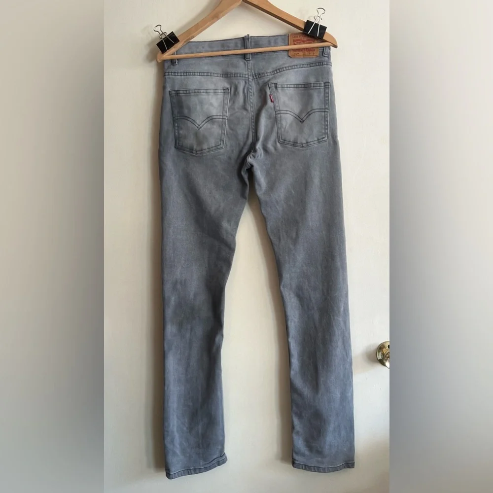 Levi’s 512 Slim Taper Grey Jeans
